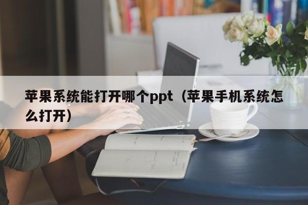 苹果系统能打开哪个ppt（苹果手机系统怎么打开）