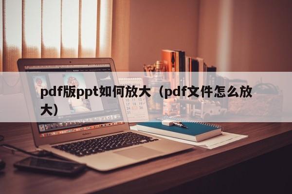 pdf版ppt如何放大（pdf文件怎么放大）