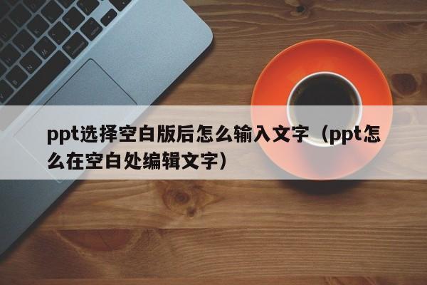 ppt选择空白版后怎么输入文字（ppt怎么在空白处编辑文字）