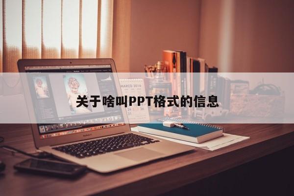 关于啥叫PPT格式的信息