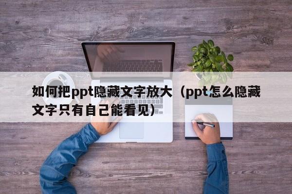 如何把ppt隐藏文字放大（ppt怎么隐藏文字只有自己能看见）
