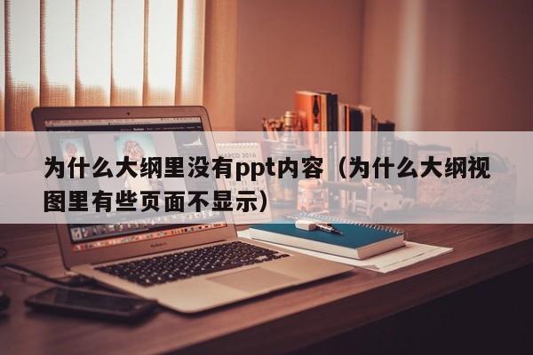 为什么大纲里没有ppt内容（为什么大纲视图里有些页面不显示）