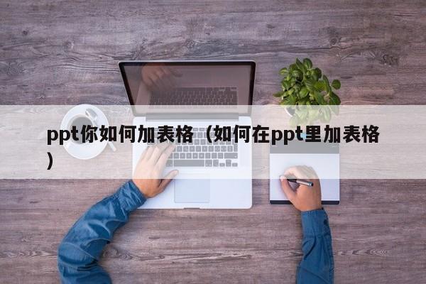 ppt你如何加表格（如何在ppt里加表格）