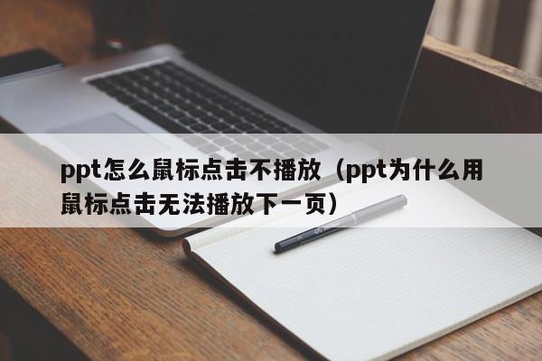 ppt怎么鼠标点击不播放（ppt为什么用鼠标点击无法播放下一页）