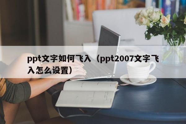 ppt文字如何飞入（ppt2007文字飞入怎么设置）