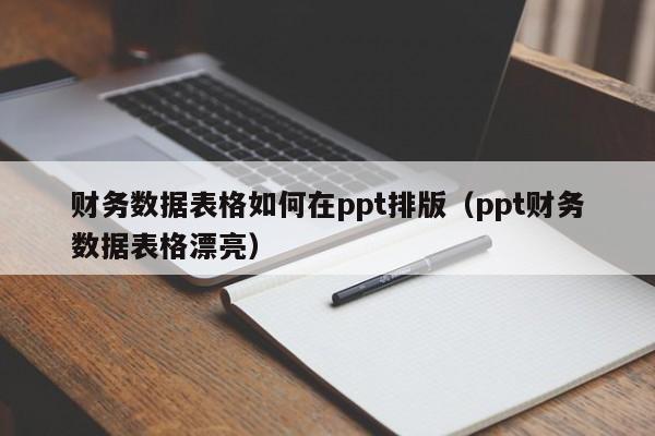 财务数据表格如何在ppt排版（ppt财务数据表格漂亮）