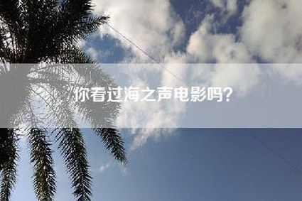 你看过海之声电影吗？